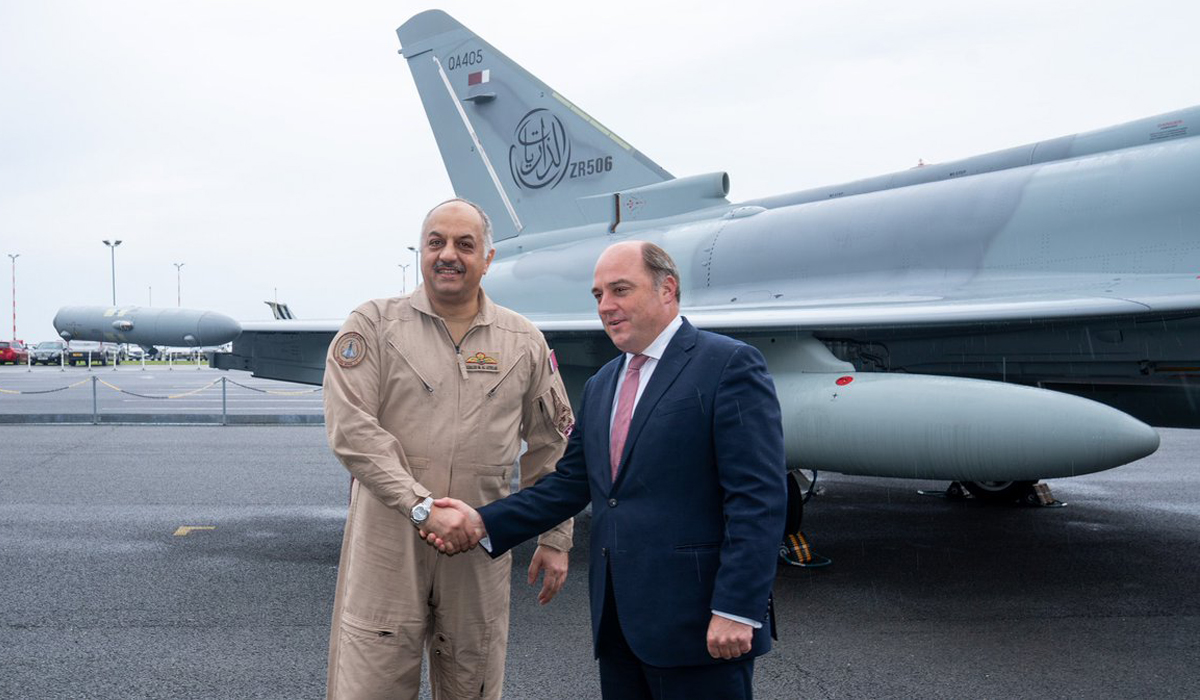 Qatari Typhoon Aircraft